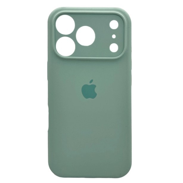 Silicone Case Full Camera Protective (AA) для iPhone 17 Pro Max (Sky blue)-0