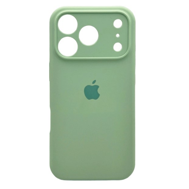 Silicone Case Full Camera Protective (AA) для iPhone 17 Pro Max (Avocado)-0