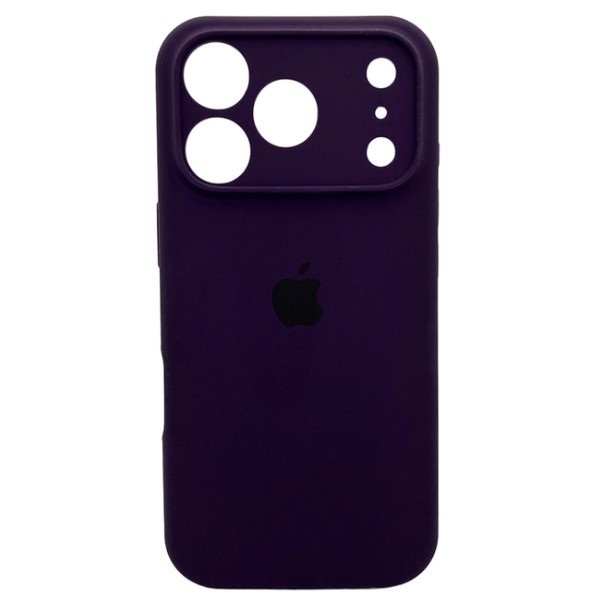 Silicone Case Full Camera Protective (AA) для iPhone 17 Pro Max (Elderberry)-0