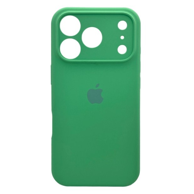 Silicone Case Full Camera Protective (AA) для iPhone 17 Pro Max (Spearmint)-0
