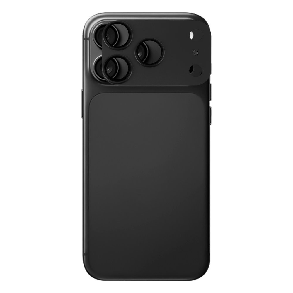 Захисне скло на блок камери FIBRA Protective Camera Shield для Iphone 18 Pro (Black)-2