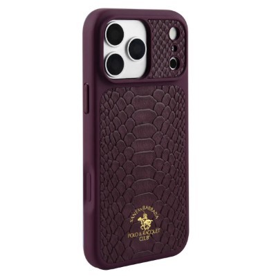 Чохол Santa Barbara Polo Knight для iPhone 17 Pro Max/18 Pro Max бургунді-1