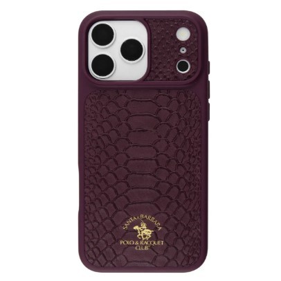Чохол Santa Barbara Polo Knight для iPhone 17 Pro Max/18 Pro Max бургунді-0