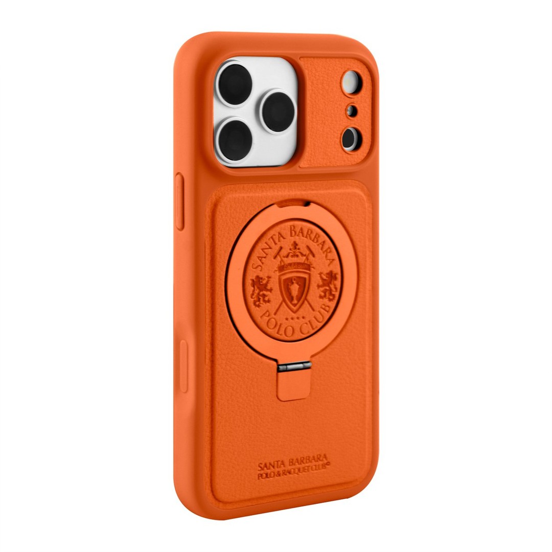 Чохол Santa Barbara Polo Primo для iPhone 17 Pro /18 Pro  помаранчевий-1