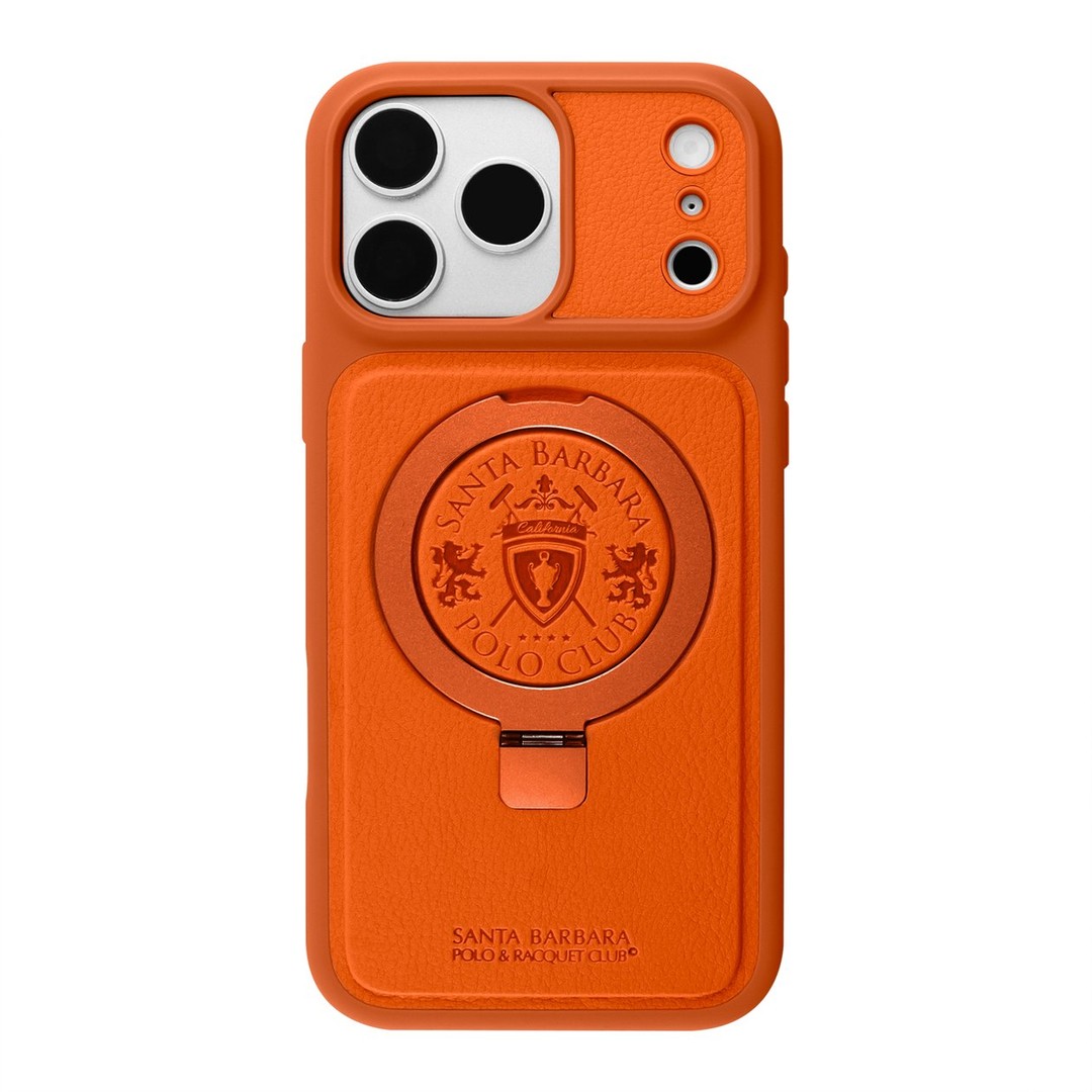 Чохол Santa Barbara Polo Primo для iPhone 17 Pro /18 Pro  помаранчевий-0