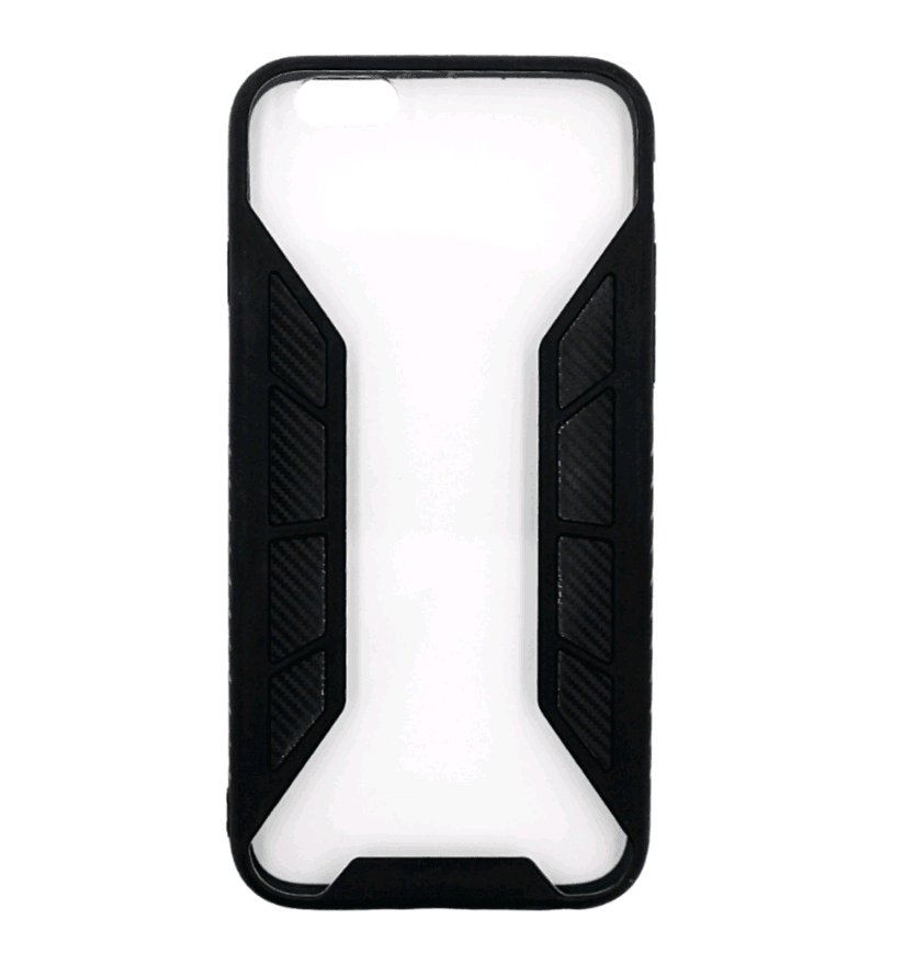 Накладка для IPhone 6 Plus  iPaky Carbon Fiber чорний-0