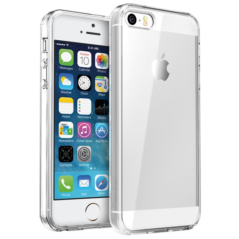 Накладка Epic Transparent 1.5 mm для Iphone 5/5S/5 SE (прозора)-0