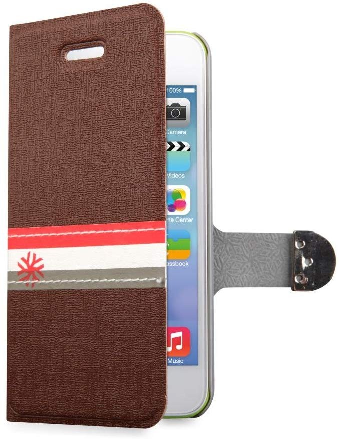 Чохол-книжка Yoobao Fashion для iPhone 5C коричнева-1