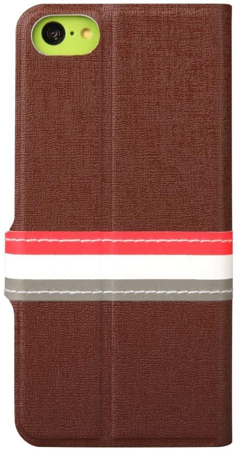 Чохол-книжка Yoobao Fashion для iPhone 5C коричнева-2