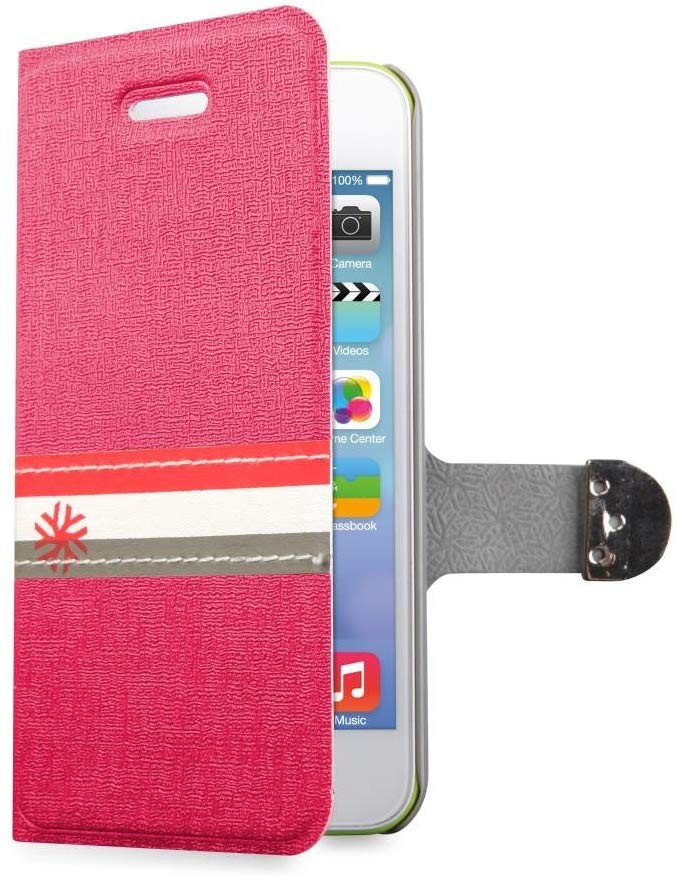 Чохол-книжка Yoobao Fashion для iPhone 5C рожева-1
