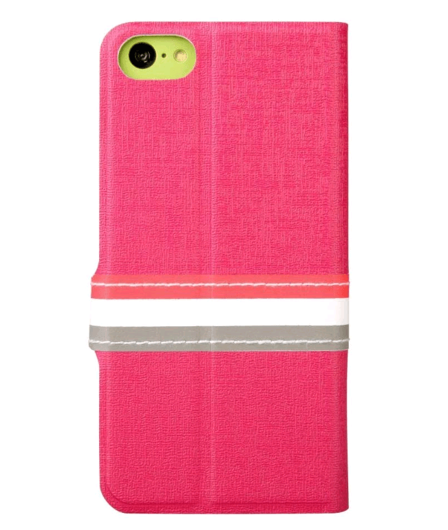 Чохол-книжка Yoobao Fashion для iPhone 5C рожева-2