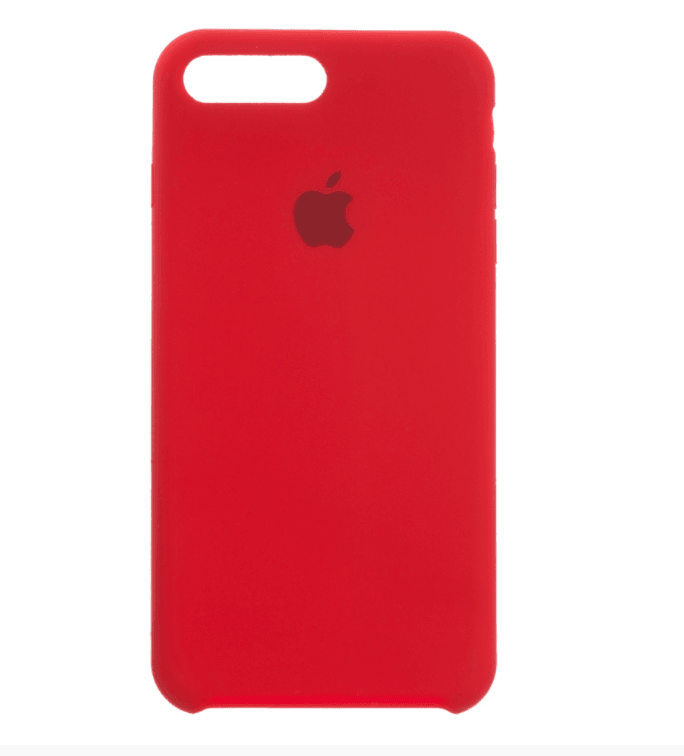 Silicone Case (AA) для iPhone 6 Plus (Red)-0