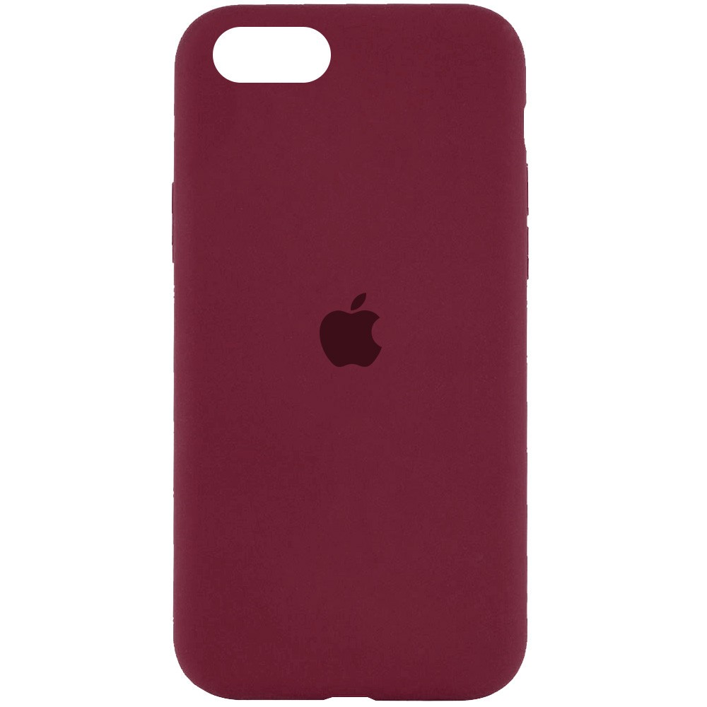 Silicone Case (AA) для iPhone 6 plus (5.5") (Marsala)-0