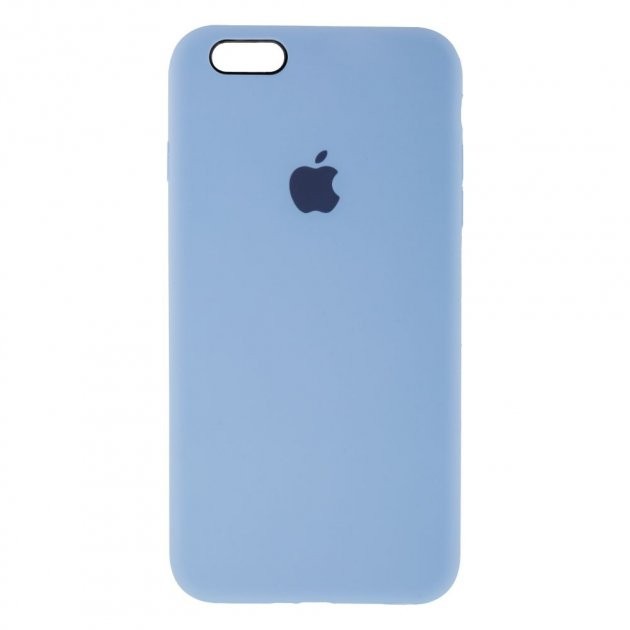 Silicone Case Full Protective (AA) для iPhone 6 plus  (Lilac)-0