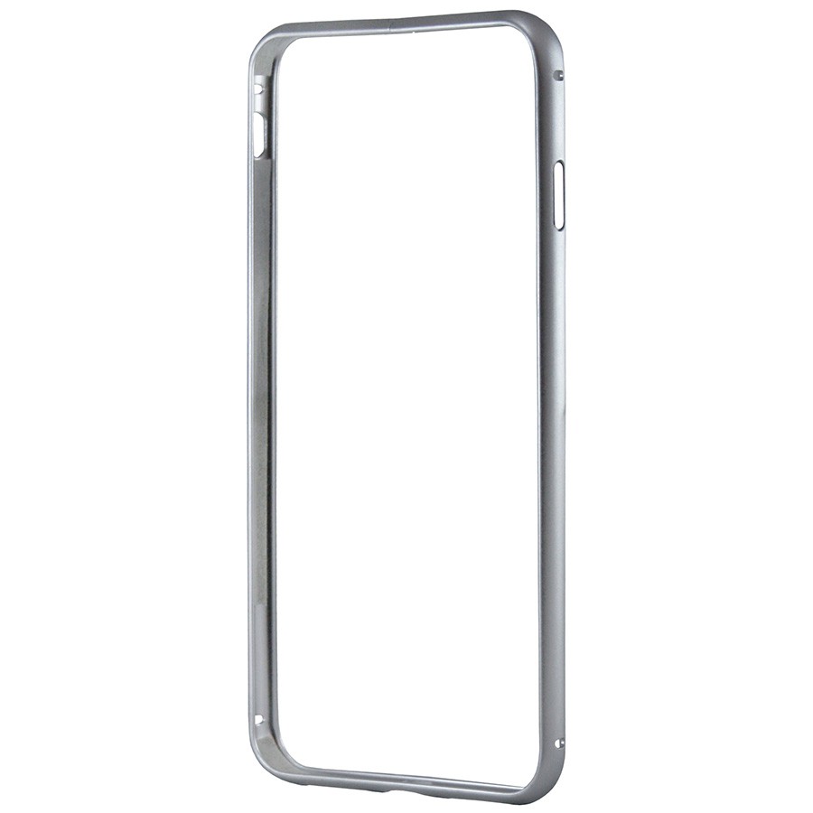 Бампер Metal Invisible Lock для  iPhone X/Xs (сріблястий)-1