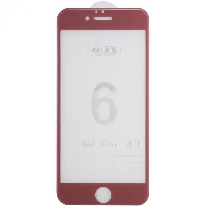 Захисне скло (NP) 4D iPhone 6/6s рожеве золото-0