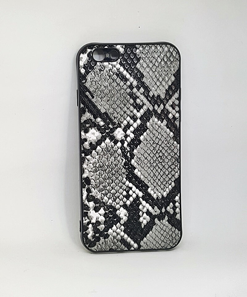 Чохол "Пітон" для  iPhone 7 Plus/8 Plus (Сірий)-0