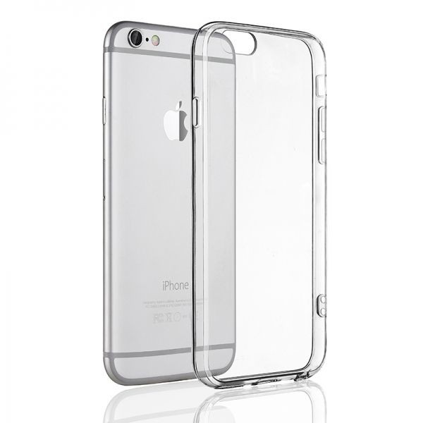 Накладка Premium для iPhone 6/6s прозорий силікон-0