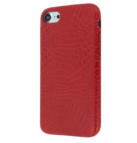 Накладка Leather Classic для iPhone 7/8/SE 2020 (Red)-0