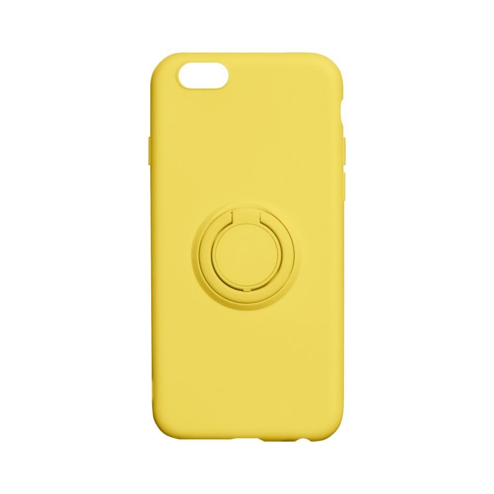 Накладка ColorRing з кільцем для Iphone 6/6s жовта-0