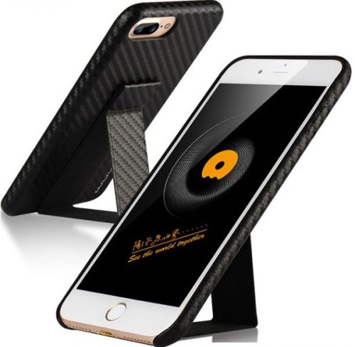 Накладка WUW K59 карбон для  iPhone 6/7/8 (Чорна)-0