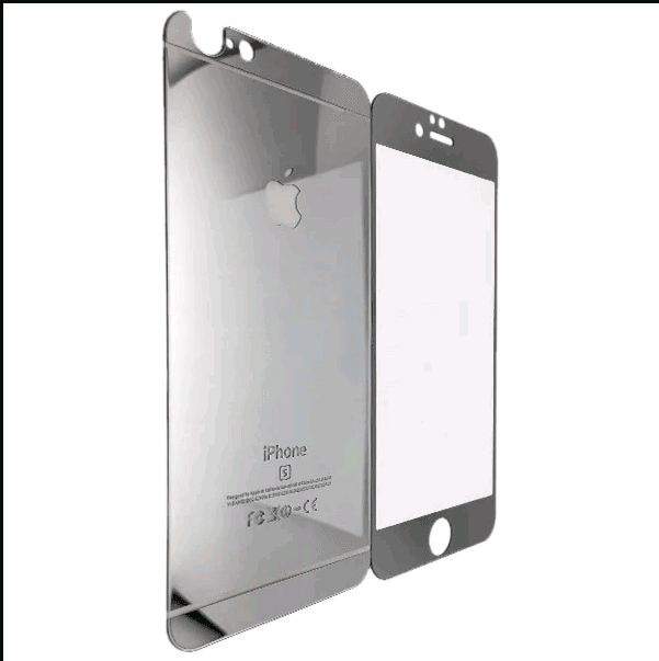Захисне скло Mirror Glase для Iphone 6/6s silver-0