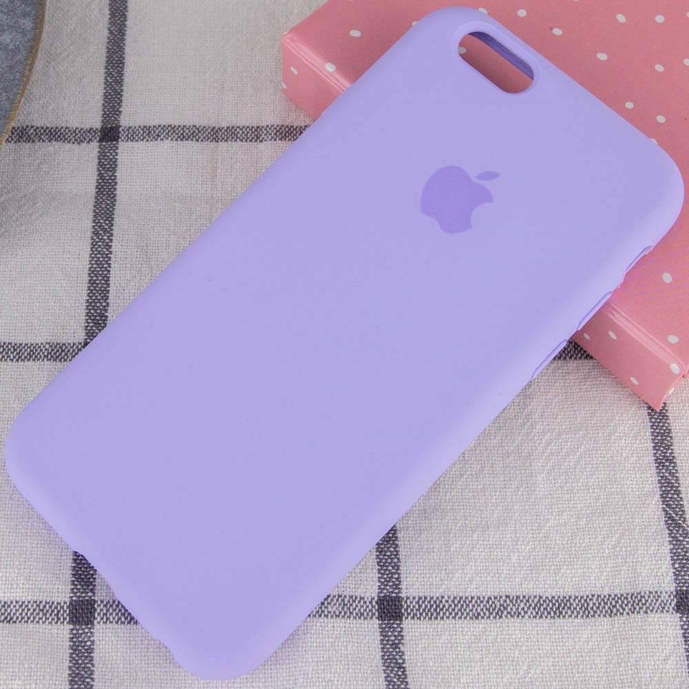 Silicone Case Full Protective (AA) для iPhone 6/6s (Dasheen)-1