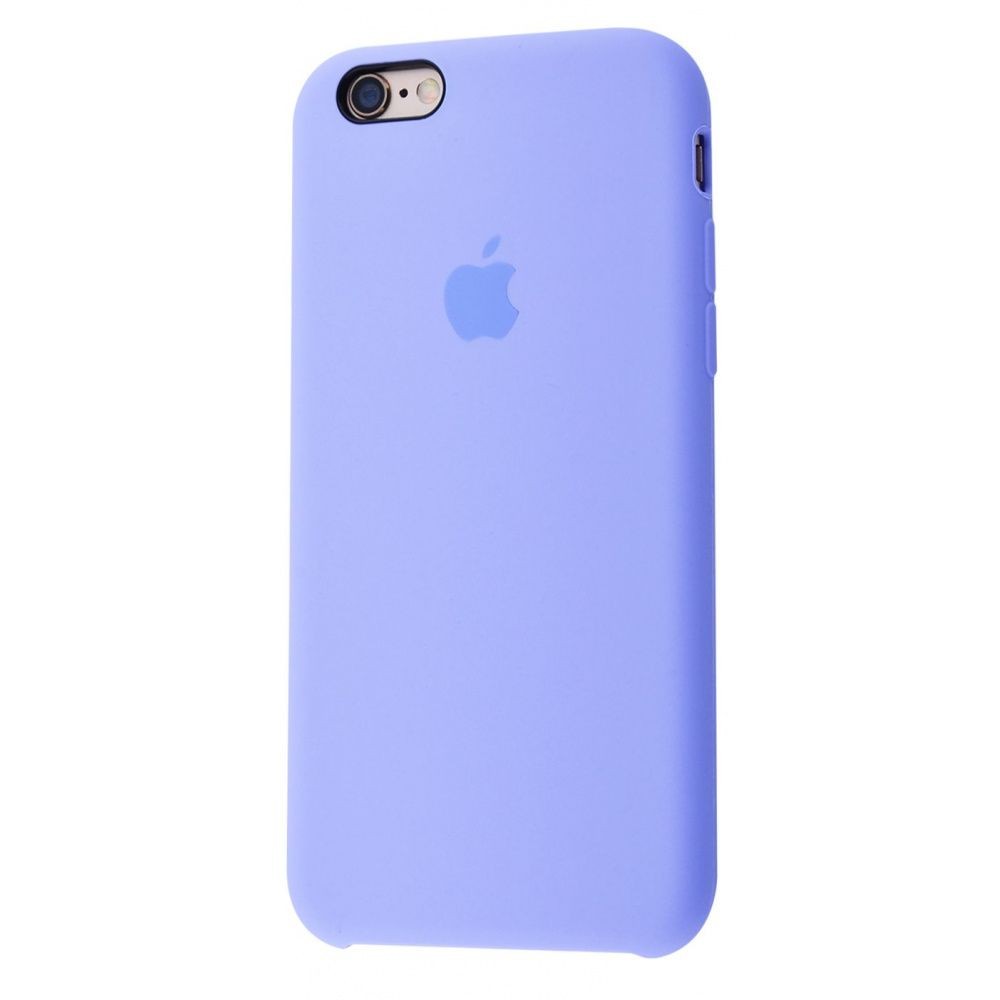 Silicone Case (AA) для iPhone 6/6s (Light Purple)-0