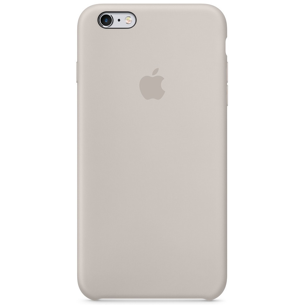 Silicone Case (AA) для iPhone 6/6s (Stone)-0
