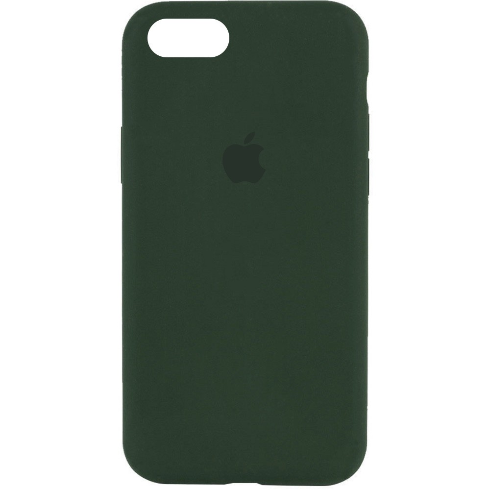 Silicone Case Full Protective (AA) для iPhone 6/6s (Cyprus Green)-0