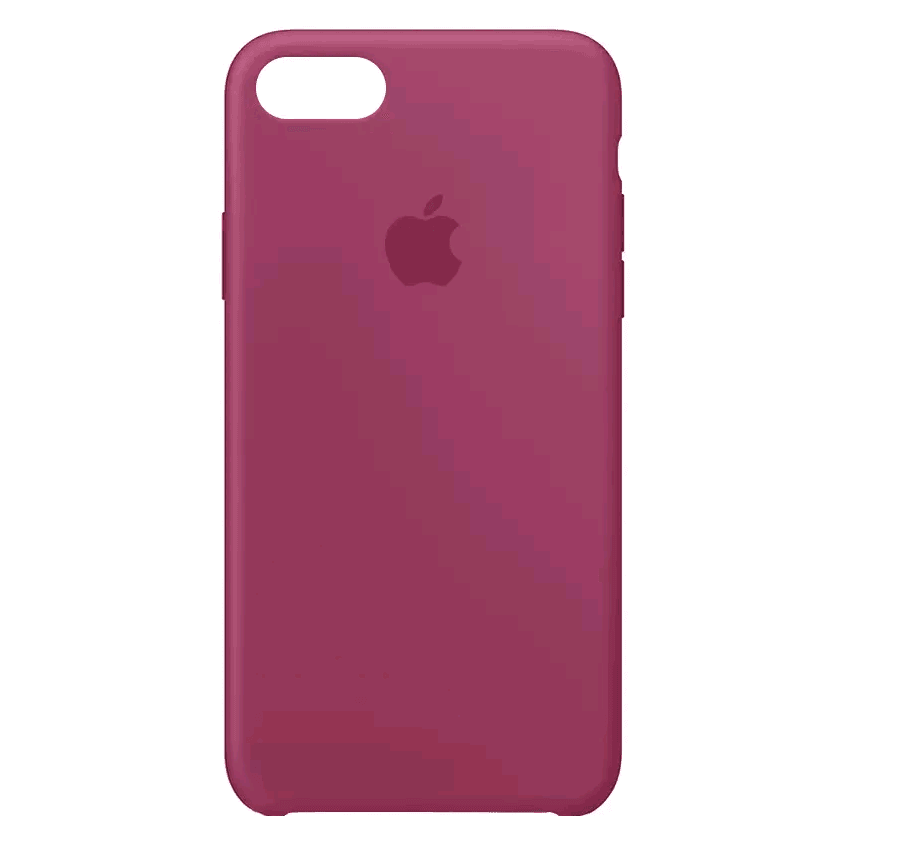 Silicone Case (AA) для iPhone 6/6s (Pomegranate)-0