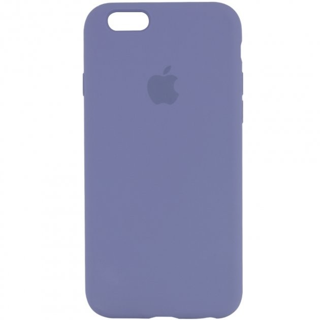 Silicone Case (AA) для iPhone 6/6s (Lavander gray)-0