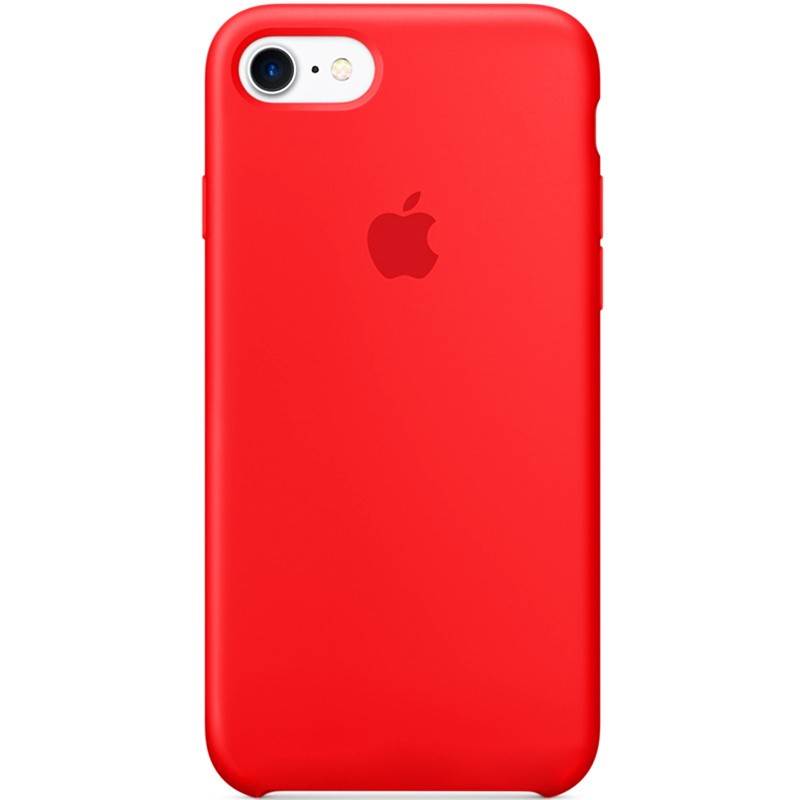 Silicone Case (AA) для iPhone 6/6s (Red)-0