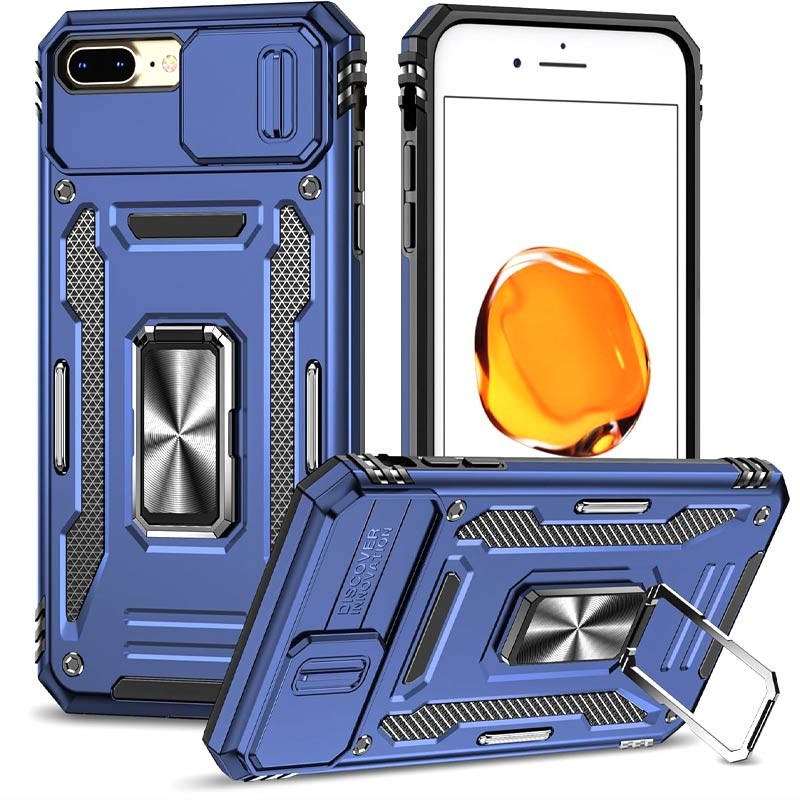 Накладка Camshield Army Ring для iPhone 7 Plus/8 Plus Navy-0