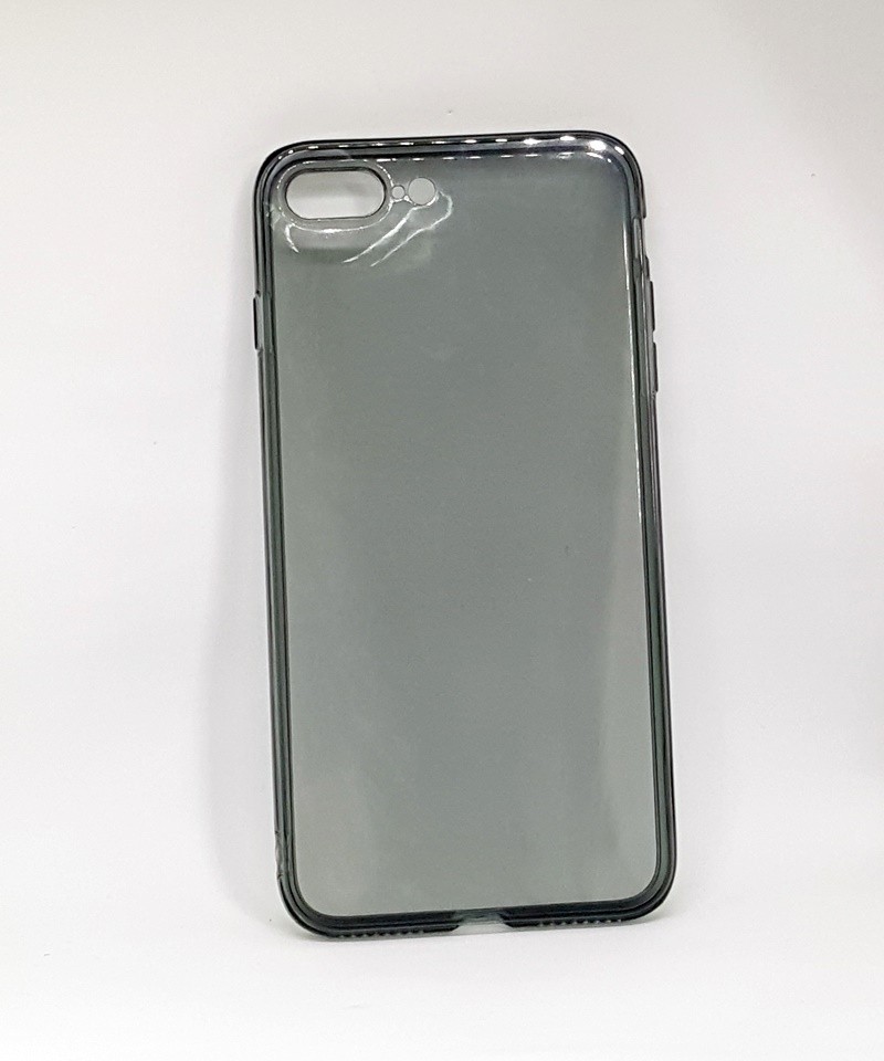 Накладка iPaky для iPhone 7 Plus/8 Plus темний силікон-0