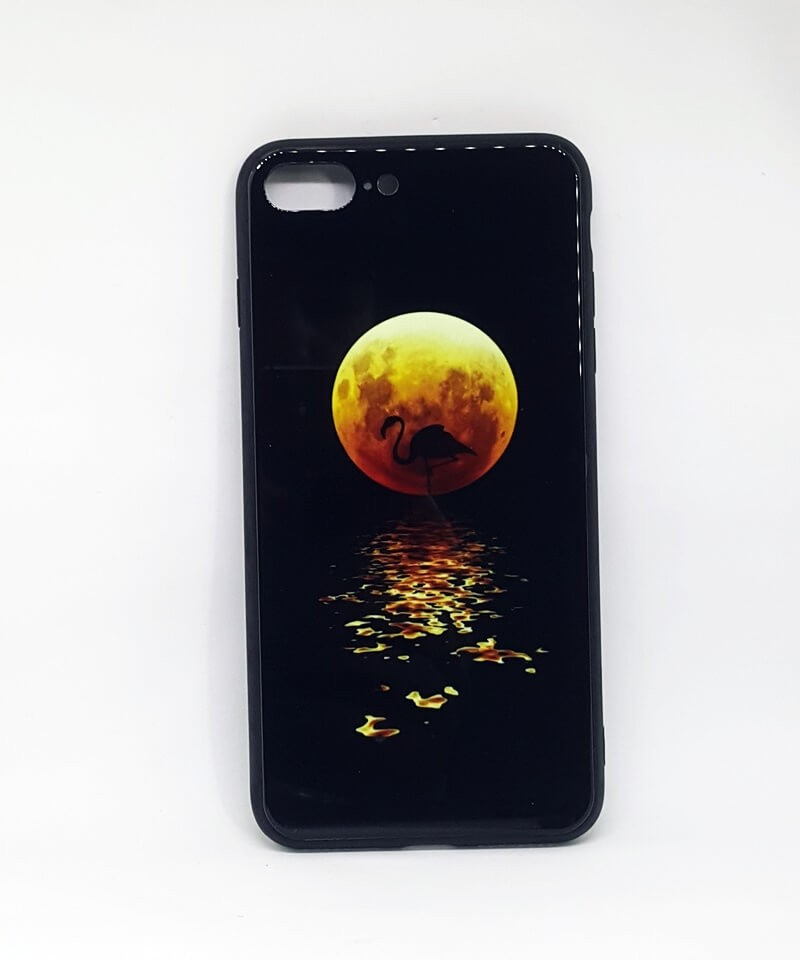 Накладка LUMINOUS GLASS для  iPhone 7 Plus/8 Plus (Moon)-0