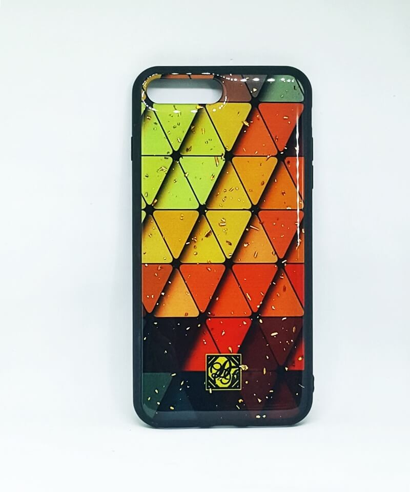 Чохол Fasion 2в1 для IPhone 7 "Трикутник"-0