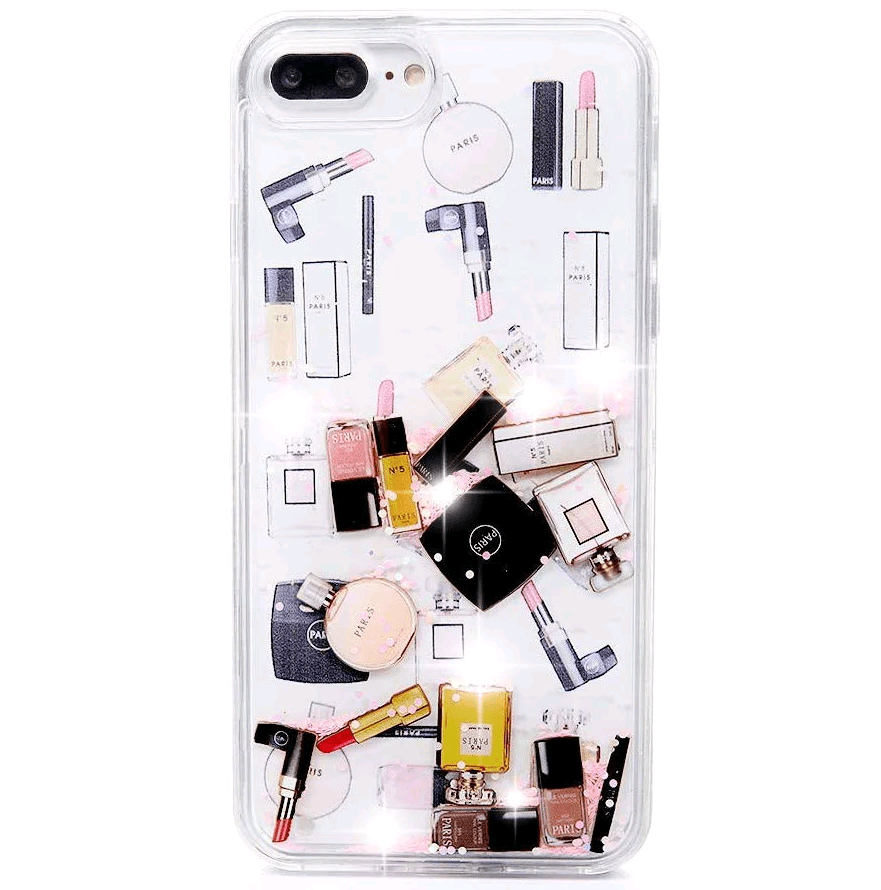 Накладка Cosmetics 3D для IPhone 7/8 Plus  рожева-0
