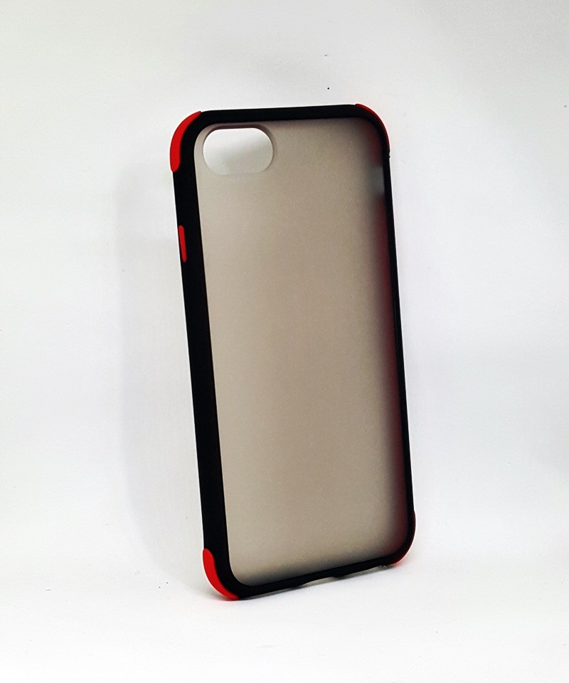 Накладка Gingle для iPhone 7 Plus/8 Plus чорно-червона-1