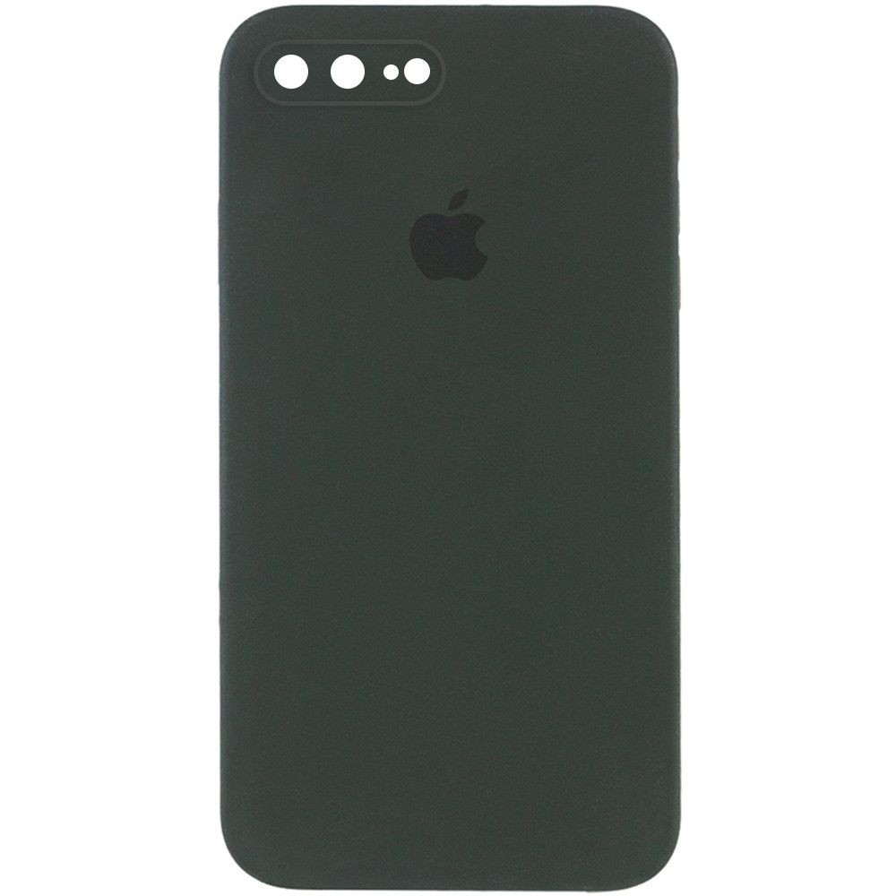 Silicone Case Full Protective (AA) для iPhone 7 plus / 8 plus (5.5") (Army Green)-0