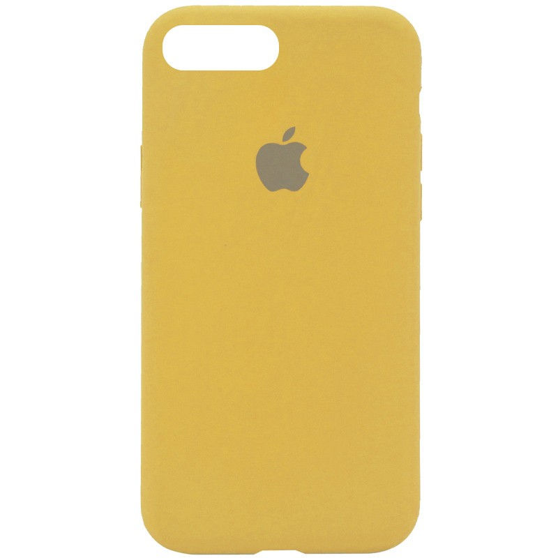 Silicone Case Full Protective (AA) для iPhone 7 plus / 8 plus (5.5") (Gold)-0