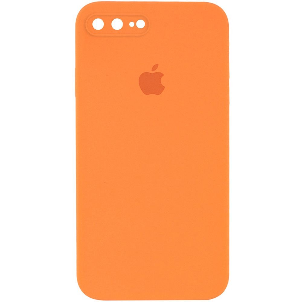 Silicone Case Full Protective (AA) для iPhone 7 plus / 8 plus (5.5") (Papaya)-0
