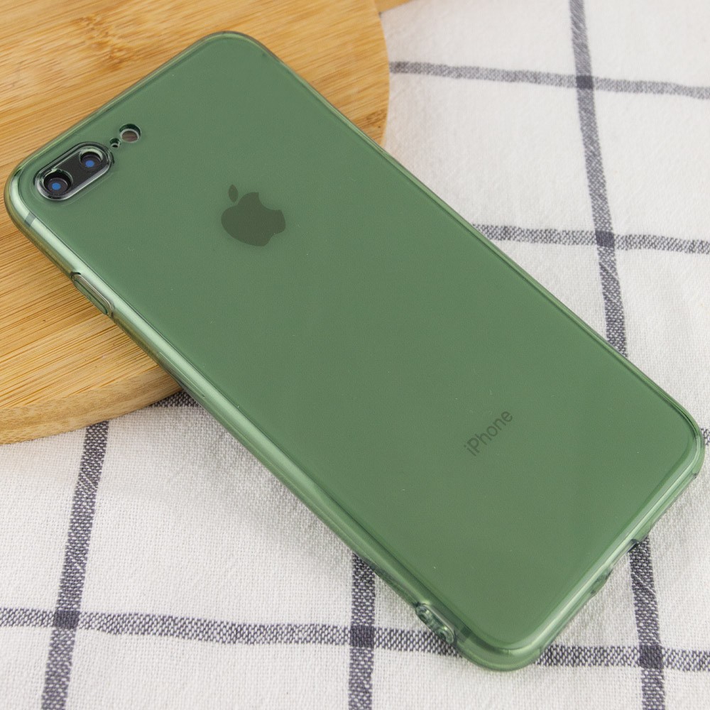 Накладка Matte Camera для iPhone 7 plus / 8 plus (5.5") (Green)-1