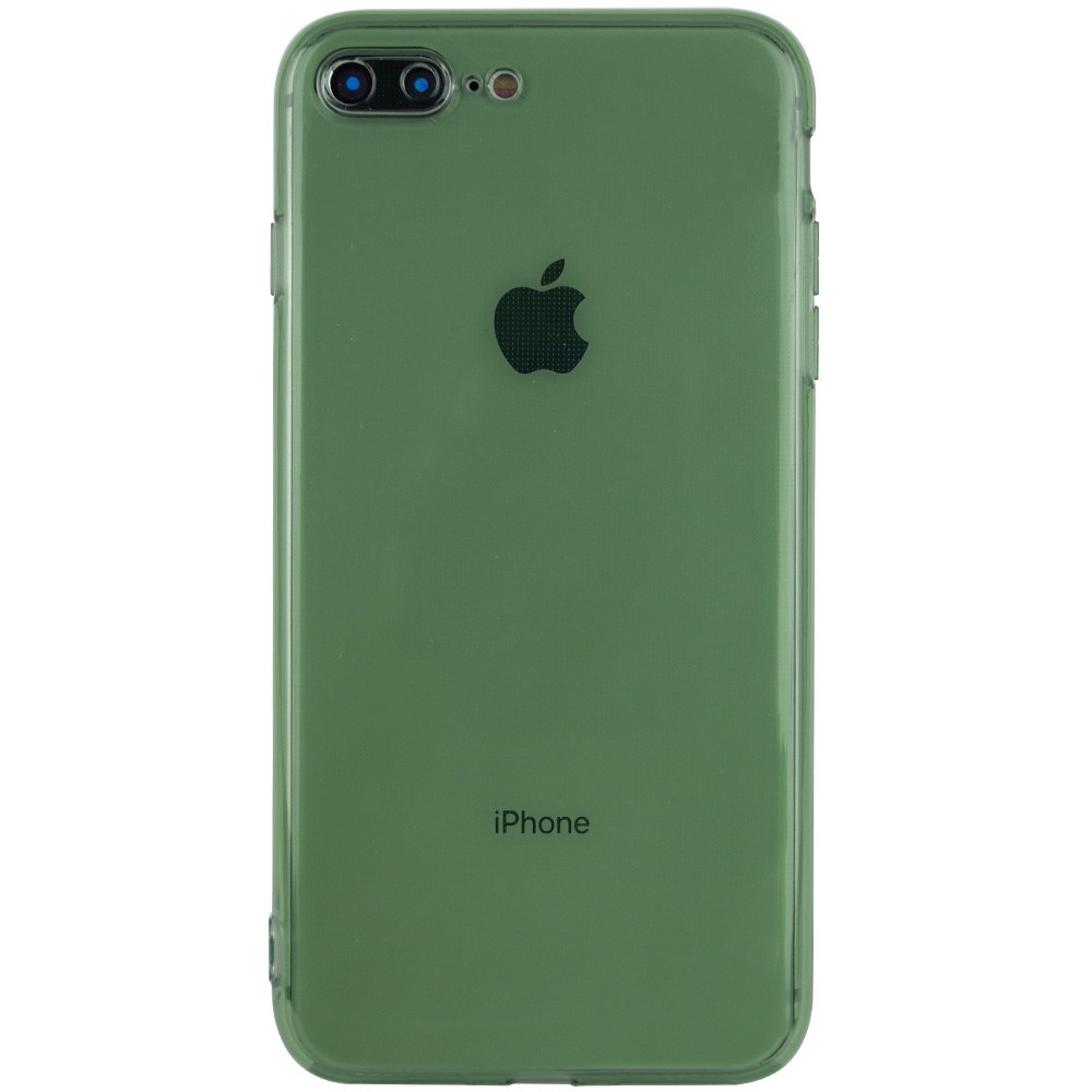 Накладка Matte Camera для iPhone 7 plus / 8 plus (5.5") (Green)-0