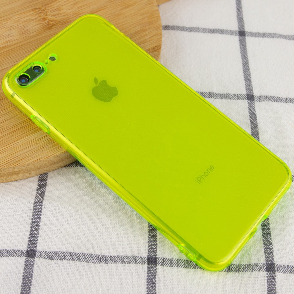 Накладка Matte Camera для iPhone 7 plus / 8 plus (5.5") (Light Green)-1