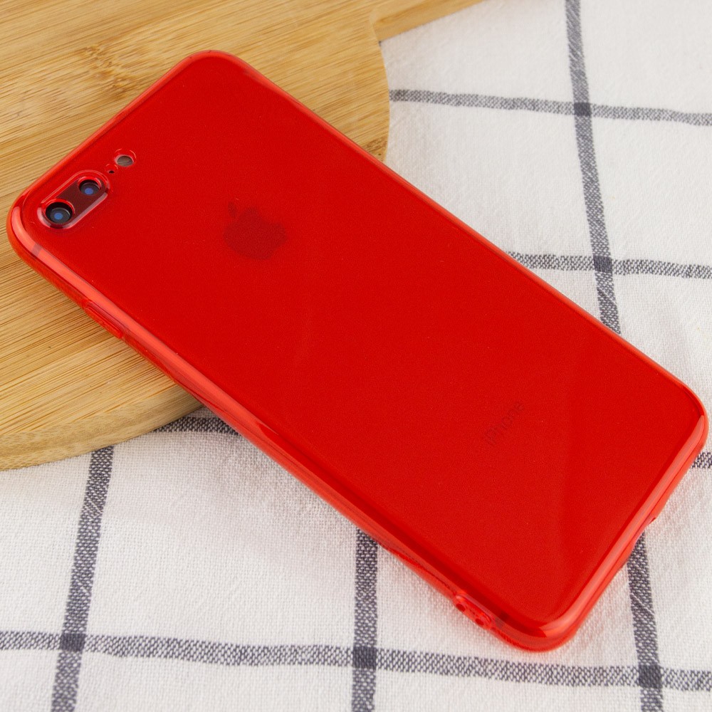 Накладка Matte Camera для iPhone 7 plus / 8 plus (5.5") (Red)-1