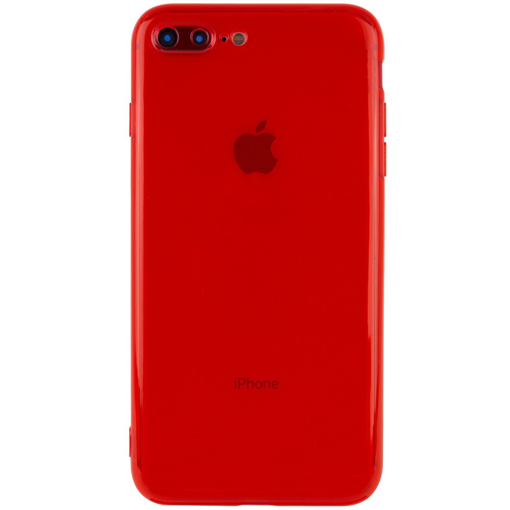 Накладка Matte Camera для iPhone 7 plus / 8 plus (5.5") (Red)-0