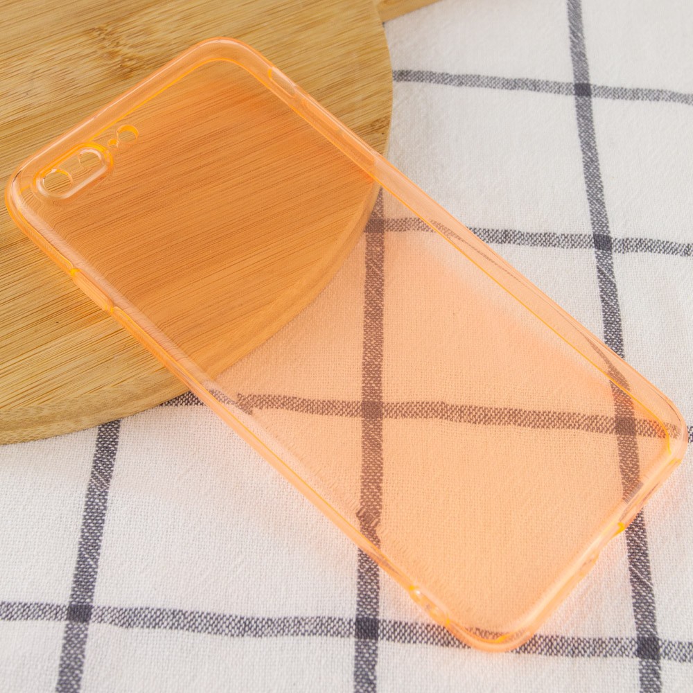 Накладка Matte Camera для iPhone 7 plus / 8 plus (5.5") (Orange)-2