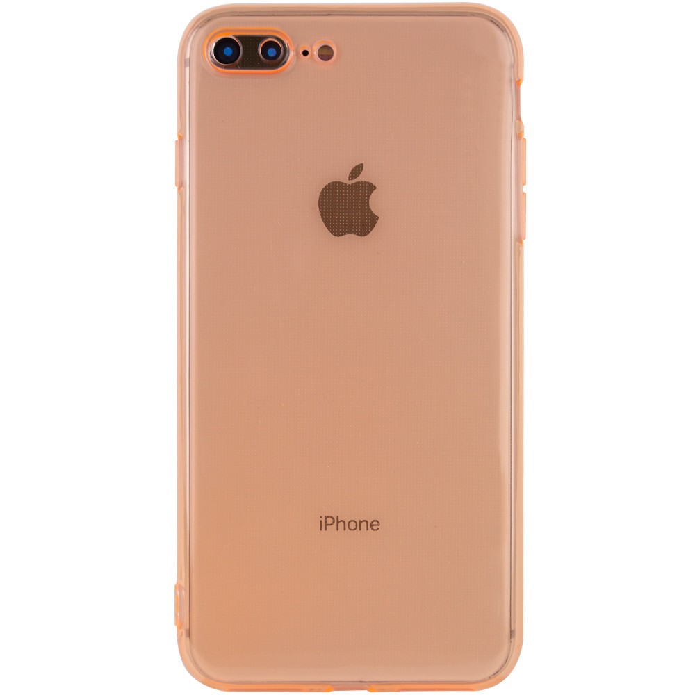Накладка Matte Camera для iPhone 7 plus / 8 plus (5.5") (Orange)-0