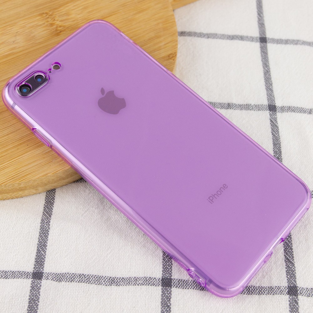Накладка Matte Camera для iPhone 7 plus / 8 plus (5.5") (Lilac)-1